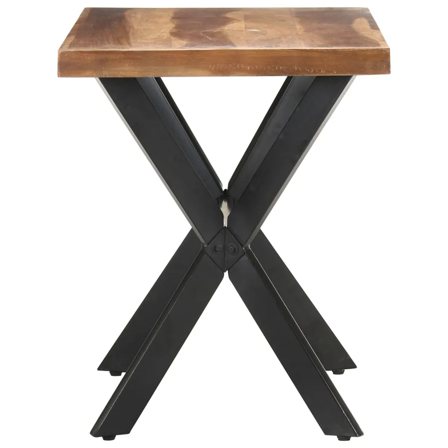 Table de salle à manger 120x60x75 cm Bois avec finition miel - 3