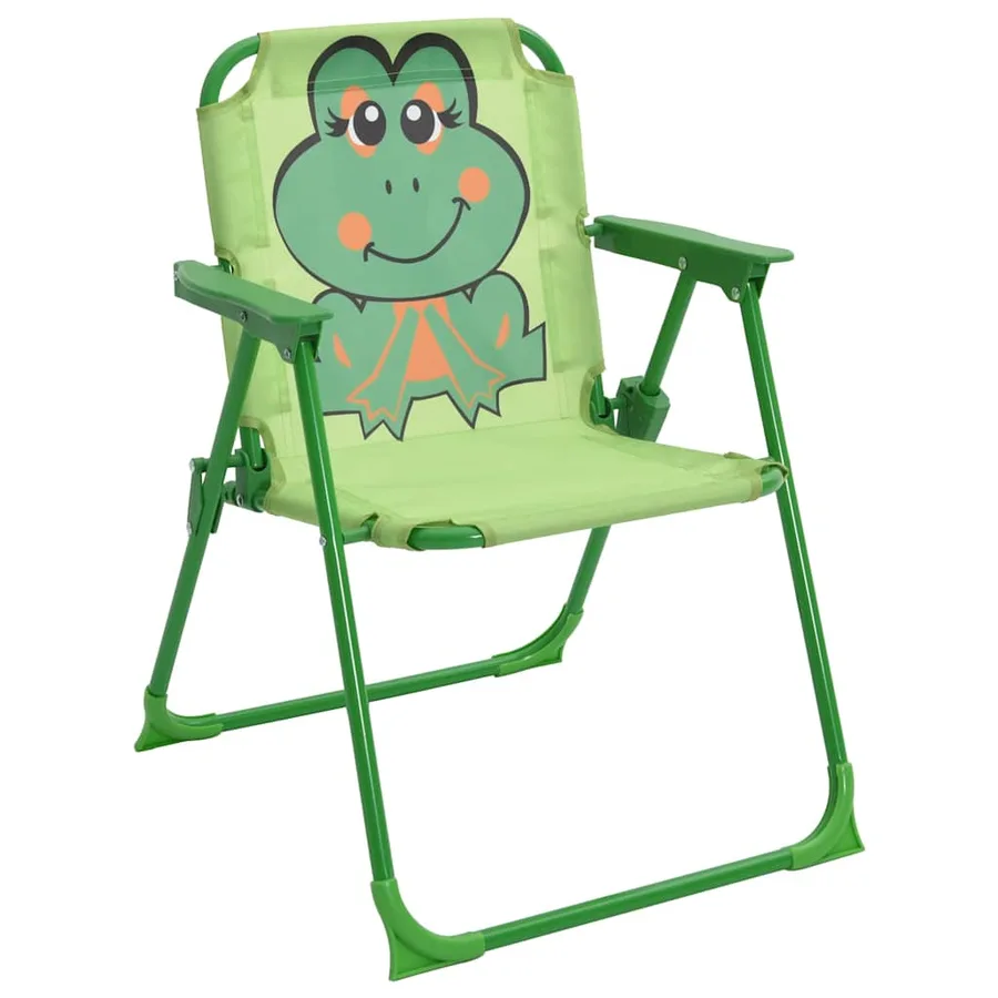 Ensemble de bistro avec parasol pour enfants 3 pcs Vert - 3