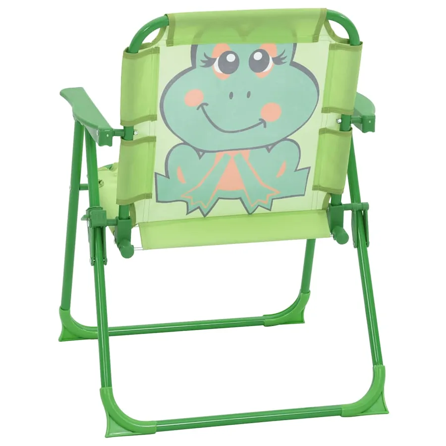 Ensemble de bistro avec parasol pour enfants 3 pcs Vert - 9