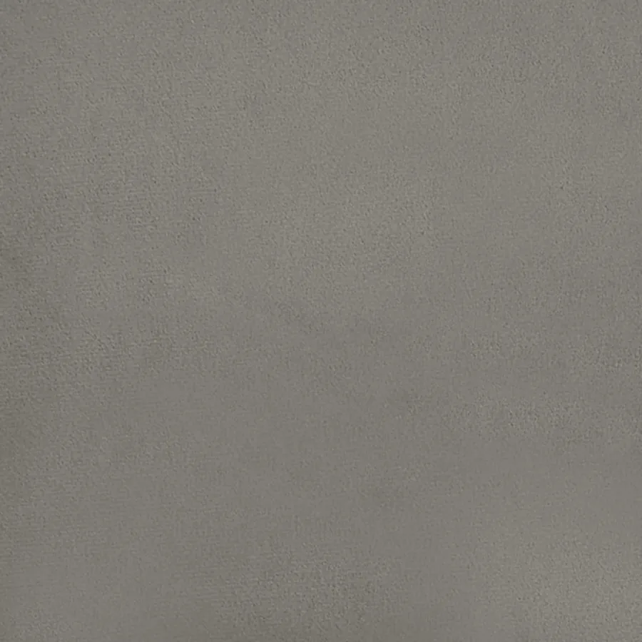 Cadre de lit sans matelas gris clair 100x200 cm velours - 8