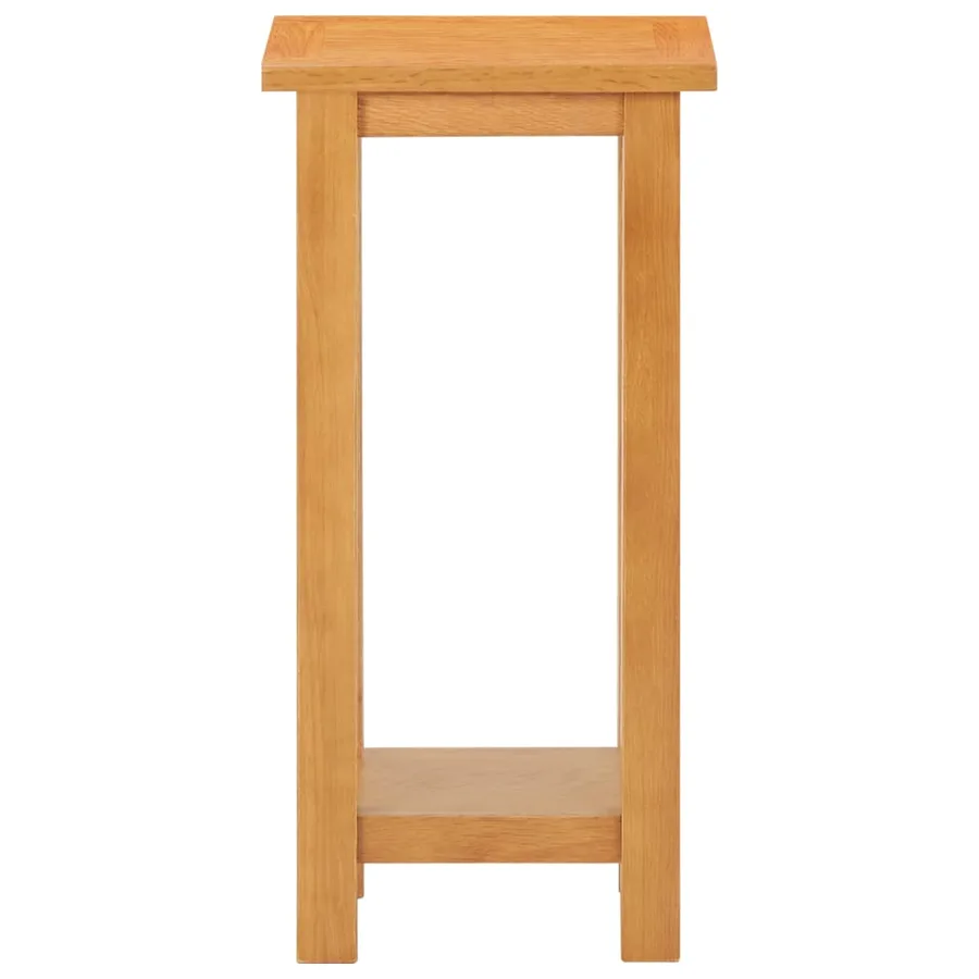 Table d'appoint 27x24x55 cm Bois de chêne massif - 2