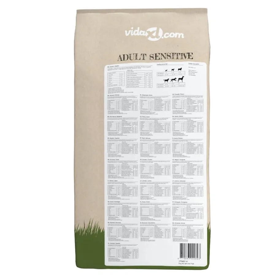 Nourriture pour chiens Adult Sensitive Lamb & Rice 2 pcs 30 kg - 4
