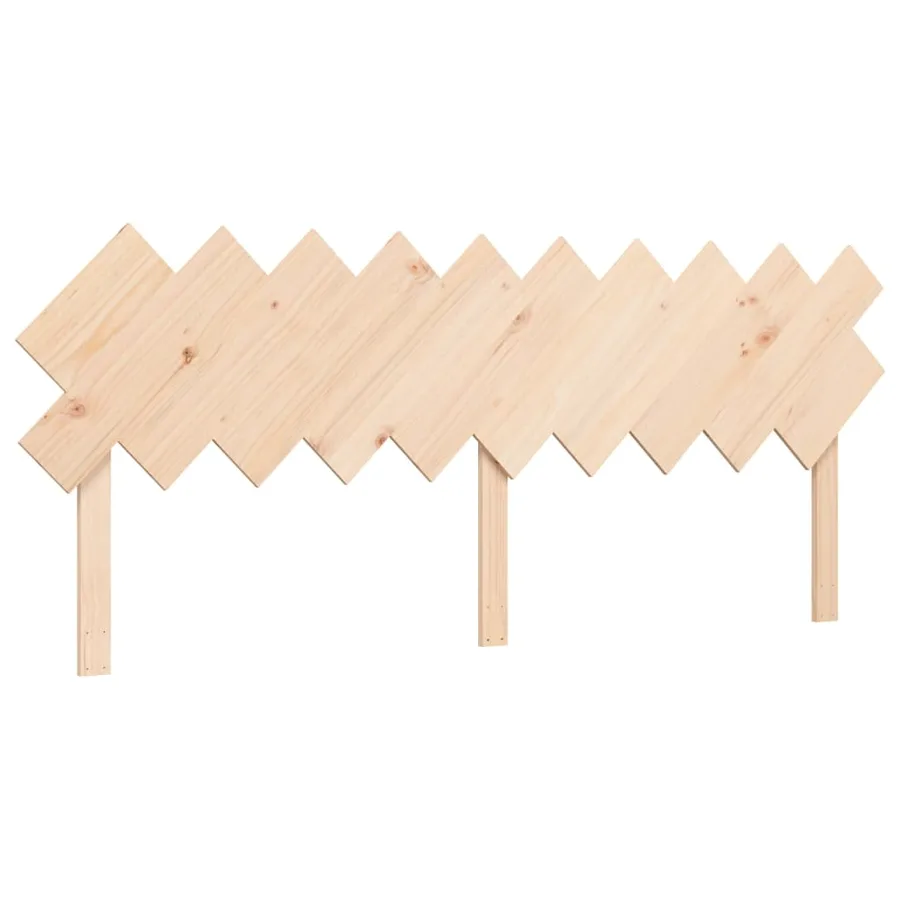 Cadre de lit sans matelas 200x200 cm bois massif de pin - 8