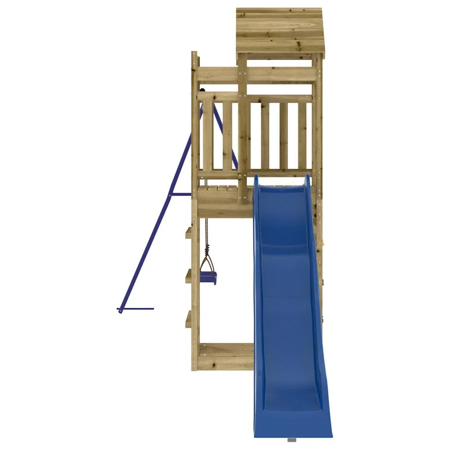 Aire de jeux d'extérieur bois de pin imprégné - 6