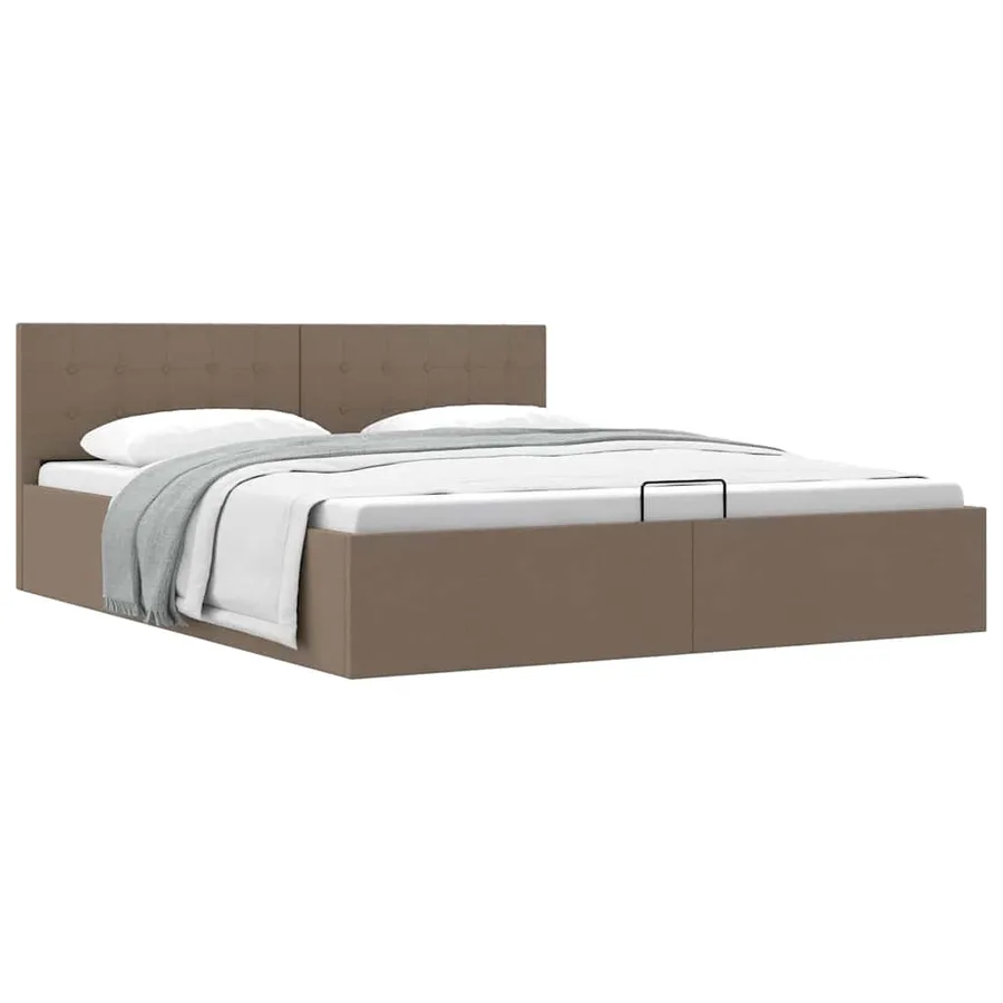 Cadre de lit à rangement hydraulique sans matelas 160x200 cm - 2