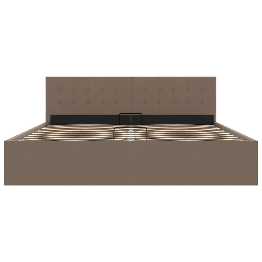 Cadre de lit à rangement hydraulique sans matelas 160x200 cm - 5