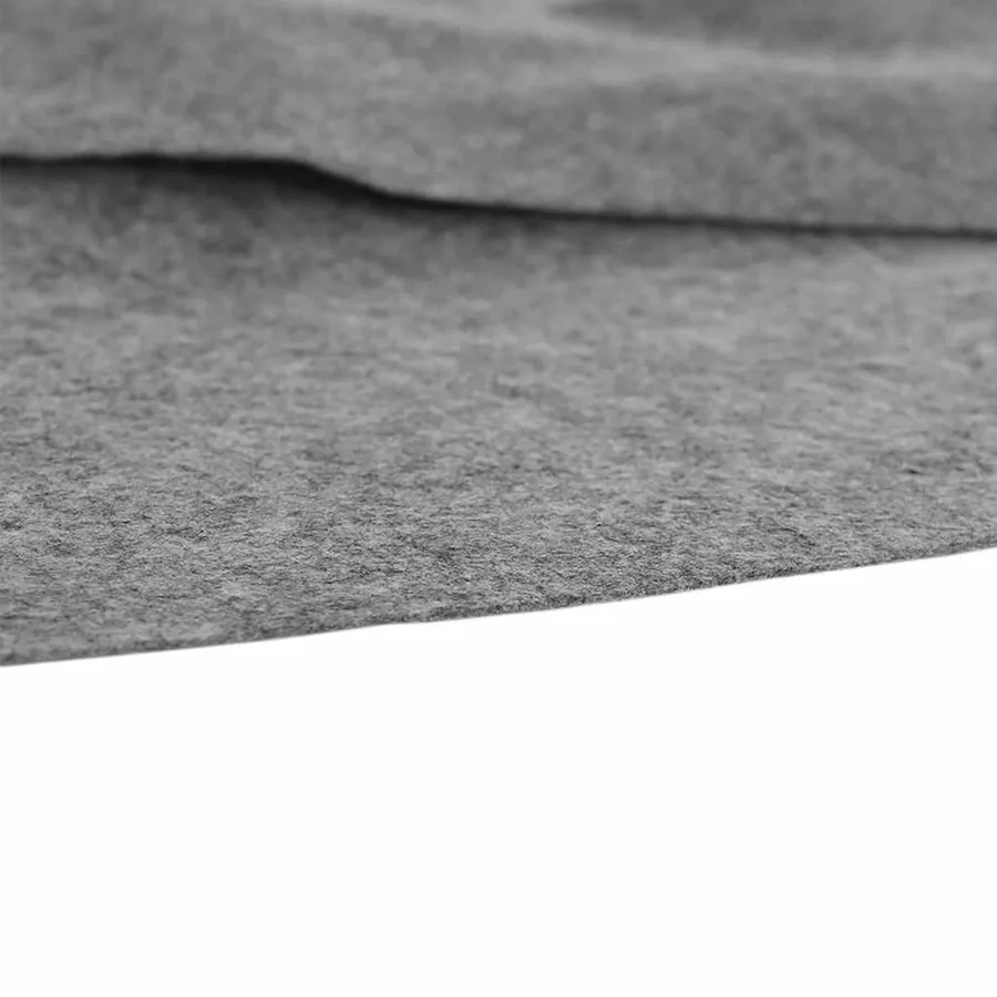 Bâche de piscine gris clair Ø306 cm géotextile polyester - 6