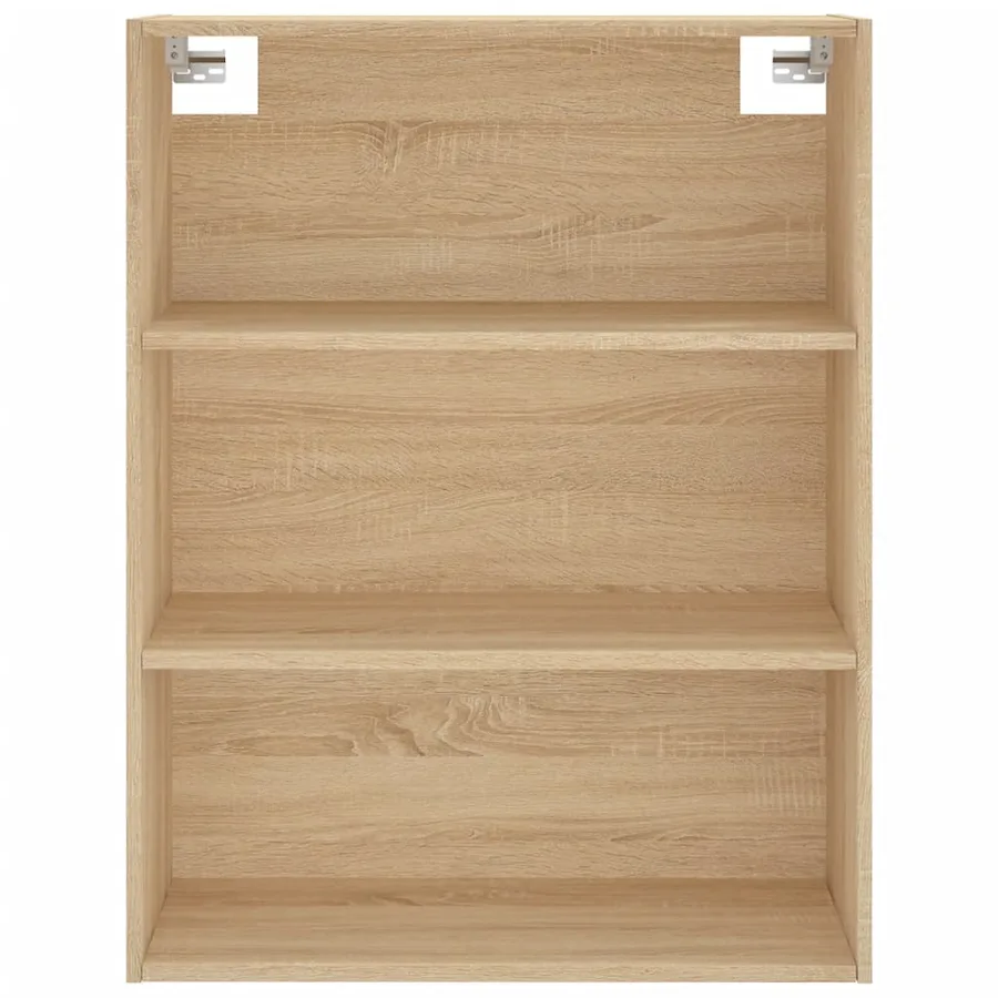 Buffet haut Chêne sonoma 69,5x34x180 cm Bois d'ingénierie - 6