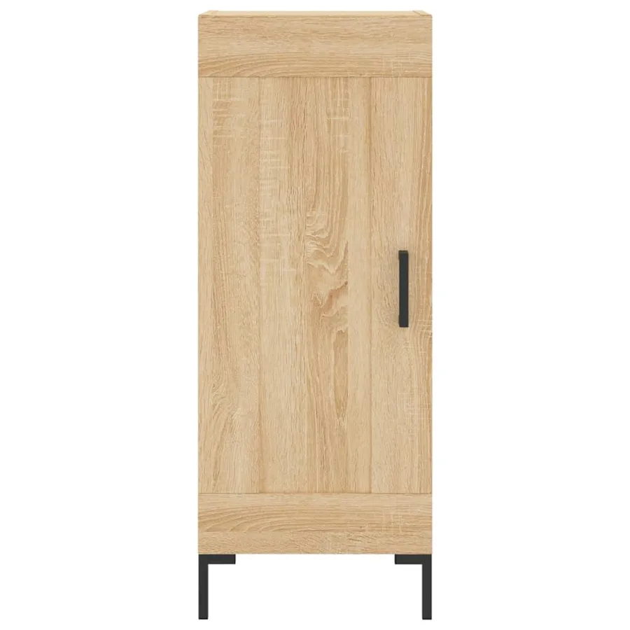 Buffet haut Chêne sonoma 34,5x34x180 cm Bois d'ingénierie - 6