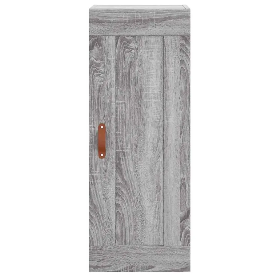 Buffet haut Sonoma gris 34,5x34x180 cm Bois d'ingénierie - 7