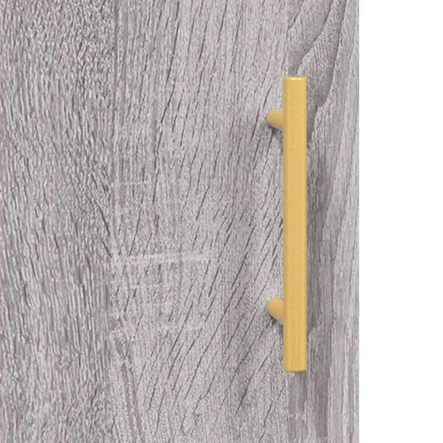 Armoires murales 2 pcs sonoma gris 69,5x34x90 cm - 10