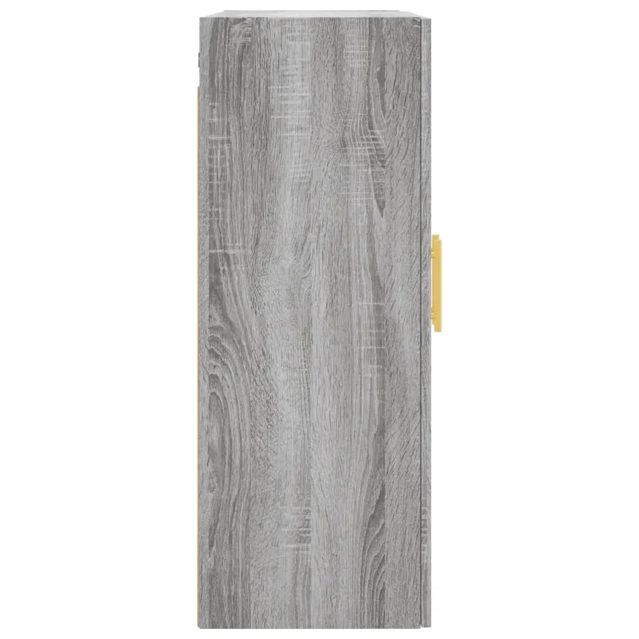 Armoires murales 2 pcs sonoma gris 69,5x34x90 cm - 7