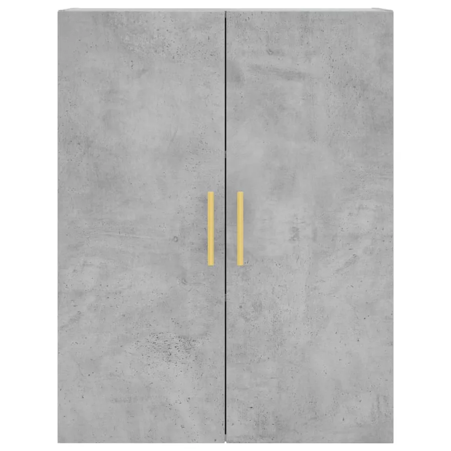 Armoires murales 2 pcs gris béton 69,5x34x90 cm - 6
