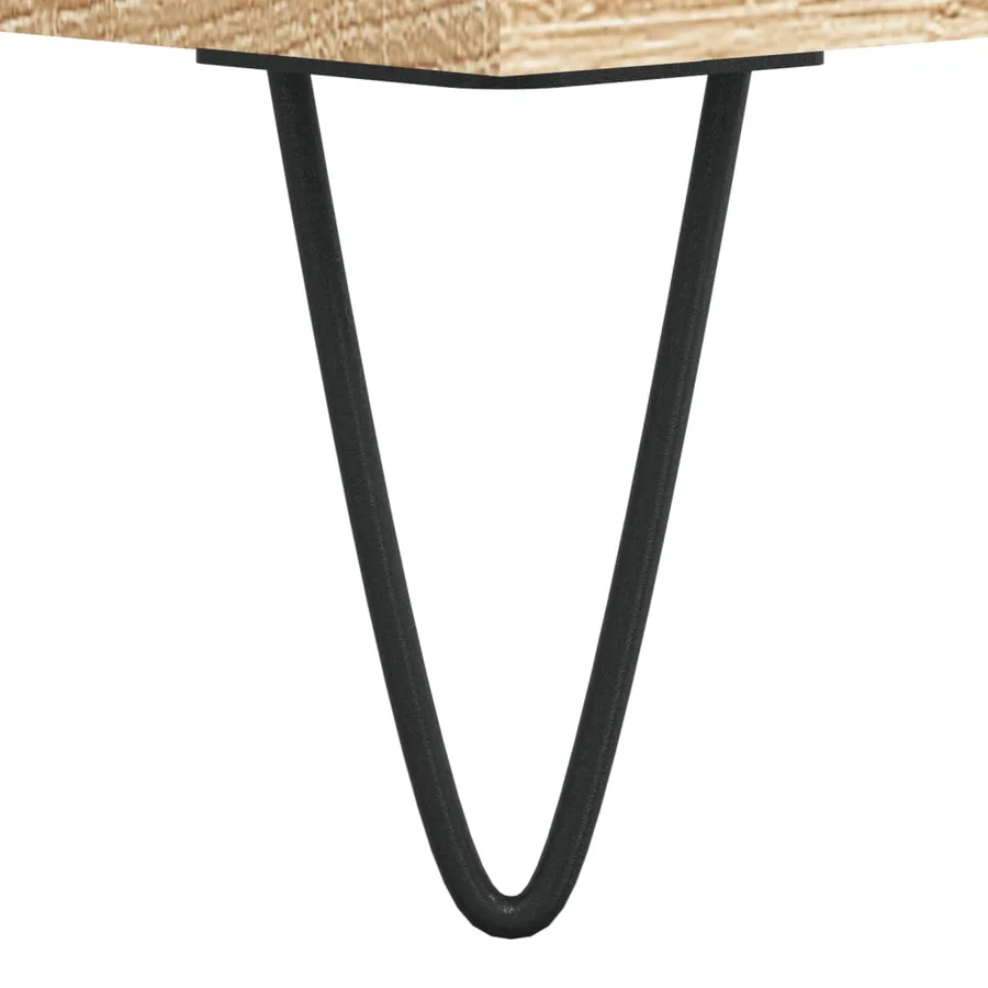 Buffets 3 pcs Chêne sonoma Bois d'ingénierie - 9