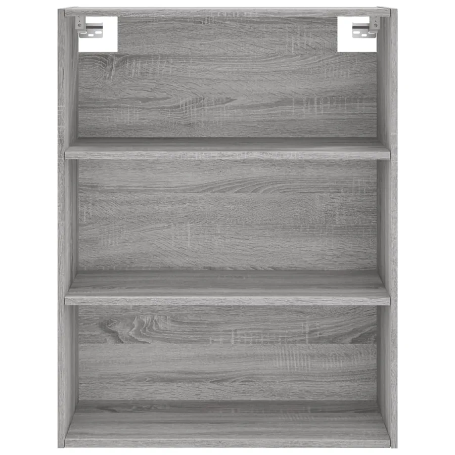 Buffet haut Sonoma gris 69,5x34x180 cm Bois d'ingénierie - 5