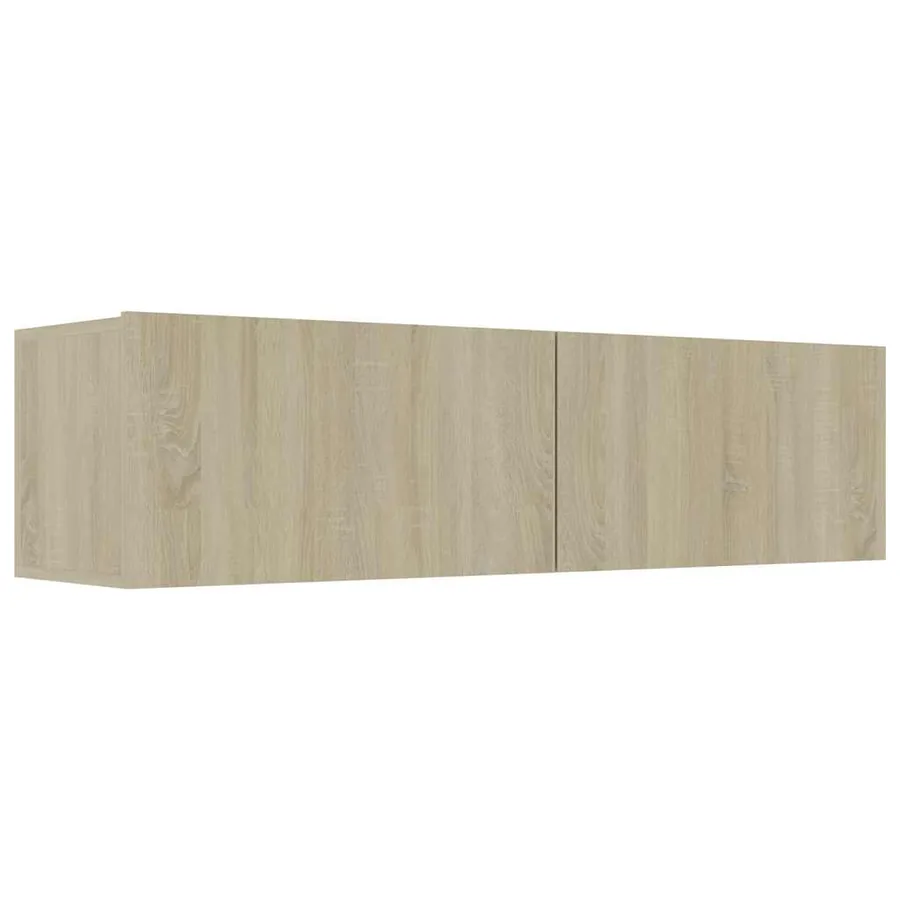 Meuble TV Chêne sonoma 120x30x30 cm Bois d’ingénierie - 2