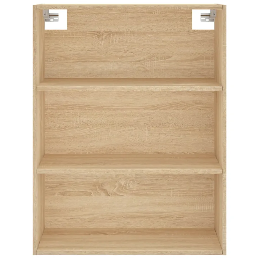 Buffet haut Chêne sonoma 69,5x34x180 cm Bois d'ingénierie - 6