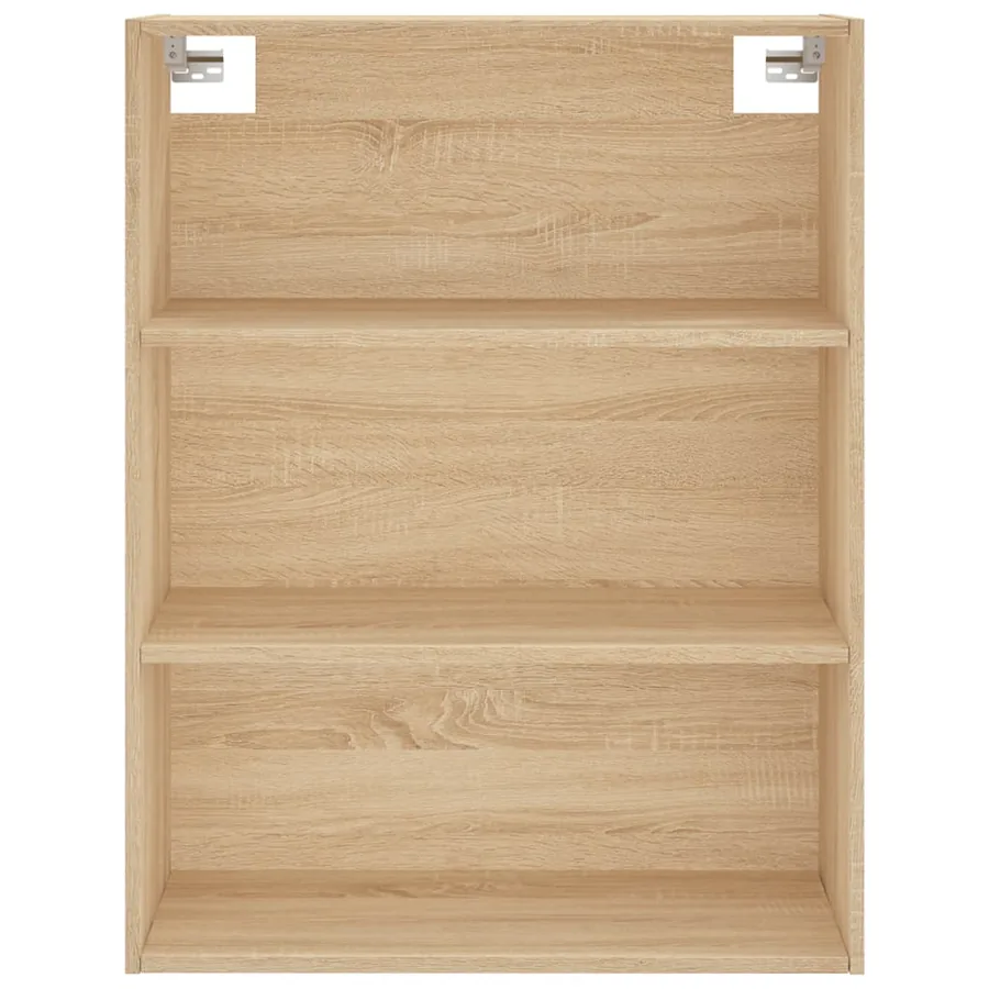 Buffet haut Chêne sonoma 69,5x34x180 cm Bois d'ingénierie - 6