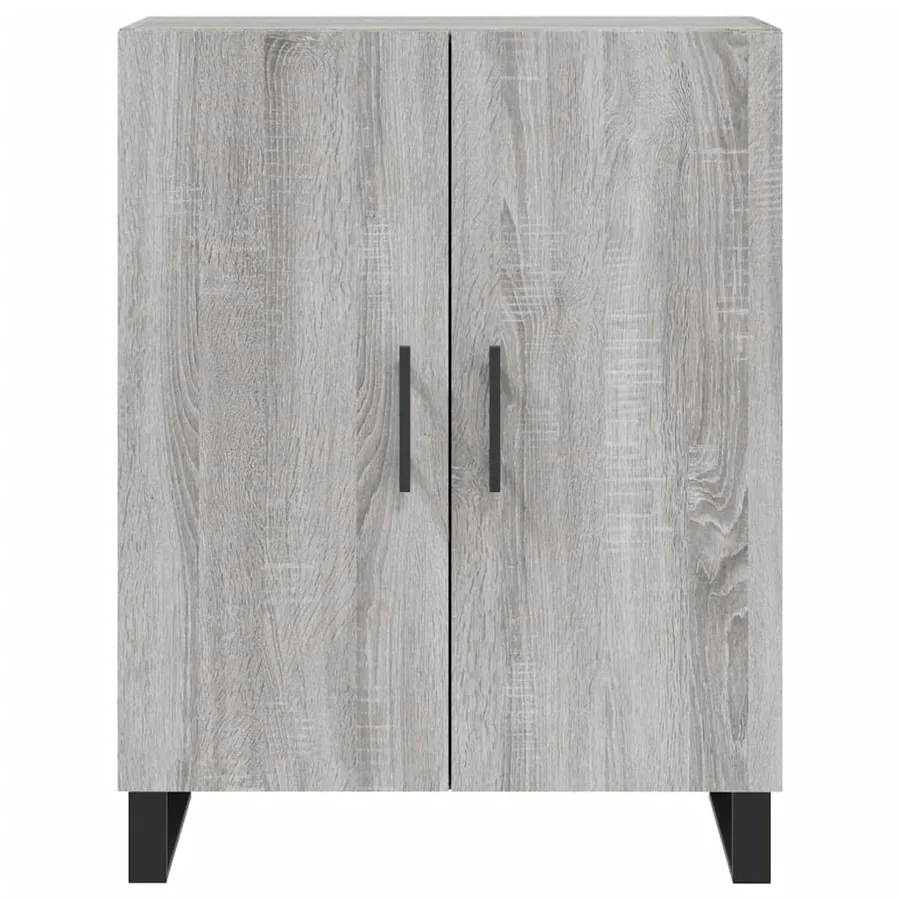 Buffet haut Sonoma gris 69,5x34x180 cm Bois d'ingénierie - 8