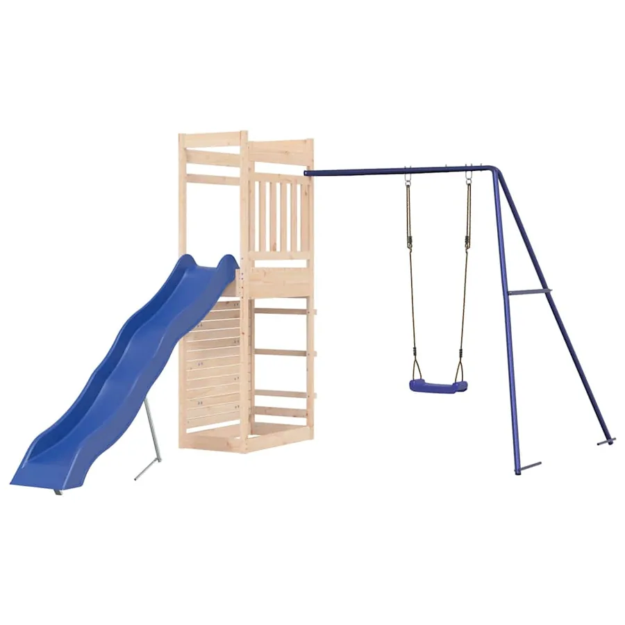 Aire de jeux d'extérieur bois de pin massif - 2