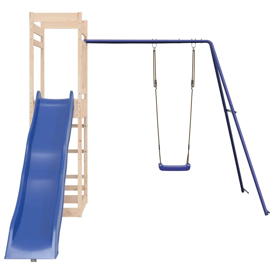 Aire de jeux d'extérieur bois de pin massif - 3