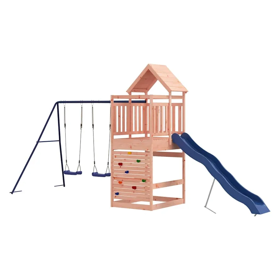 Aire de jeux d'extérieur bois massif de douglas - 4