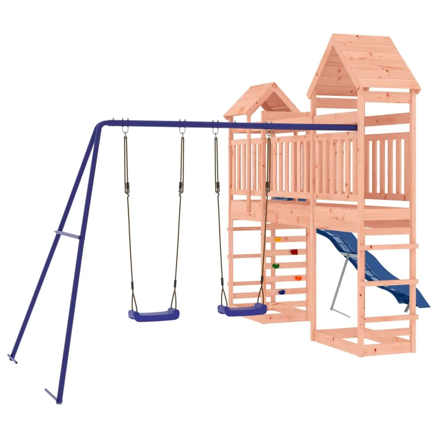 Aire de jeux d'extérieur bois massif de douglas - 2