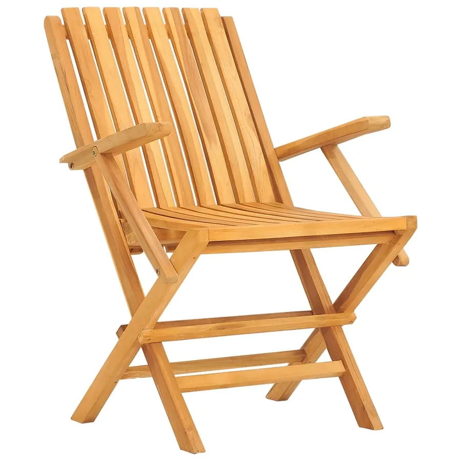 Ensemble à manger de jardin 7 pcs Bois de teck solide - 4