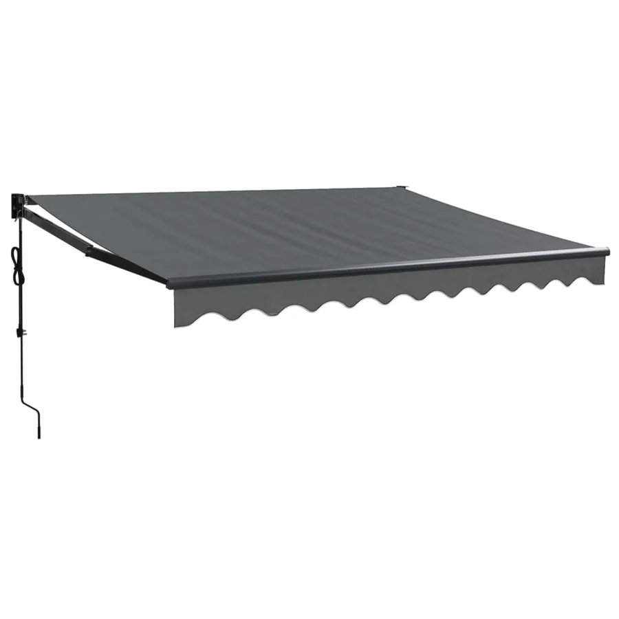 Auvent rétractable automatique anthracite 3x2,5 m - 2