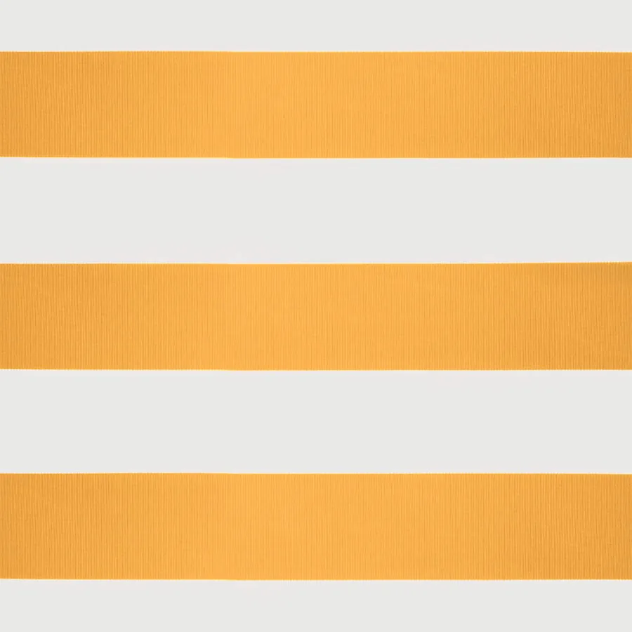 Auvent rétractable automatique jaune et blanc 3,5x2,5 m - 9