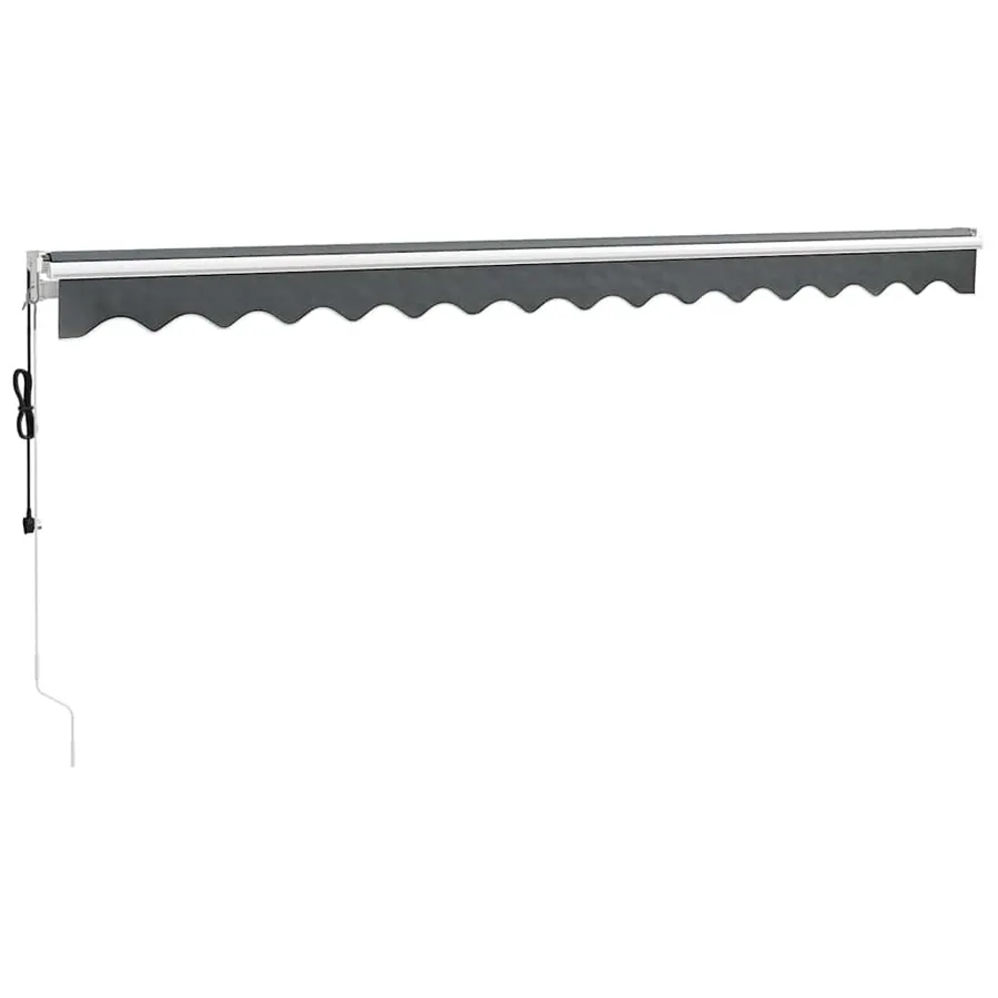 Auvent rétractable automatique anthracite 4,5x3 m - 4
