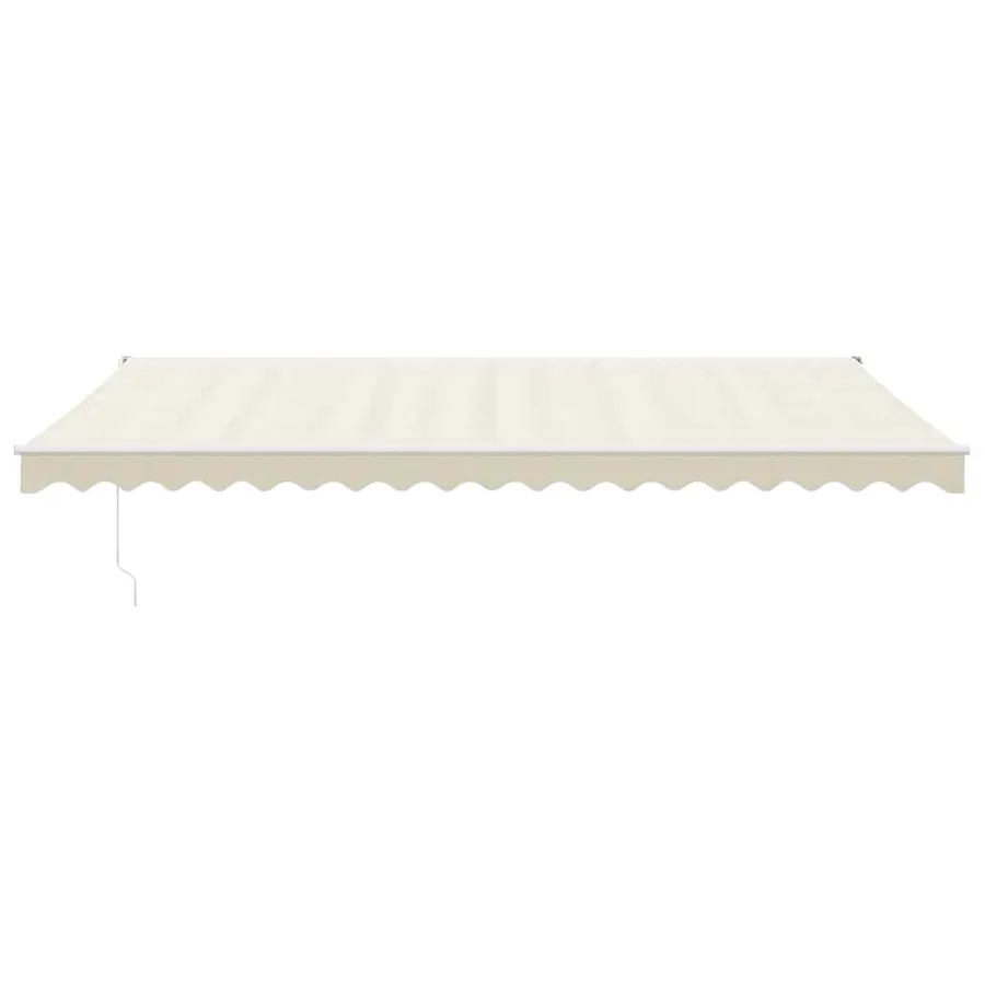 Auvent rétractable automatique crème 5x3 m - 3
