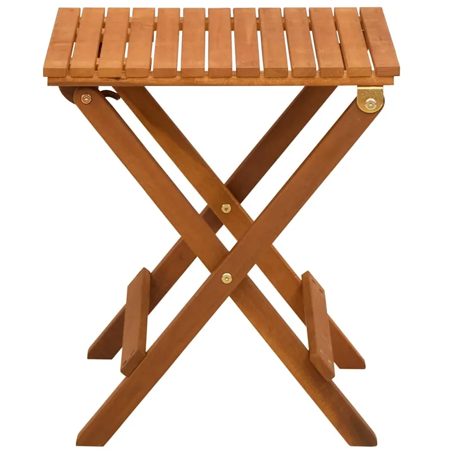 Ensemble de bistro 3 pcs pour enfants Bois d'eucalyptus solide - 5