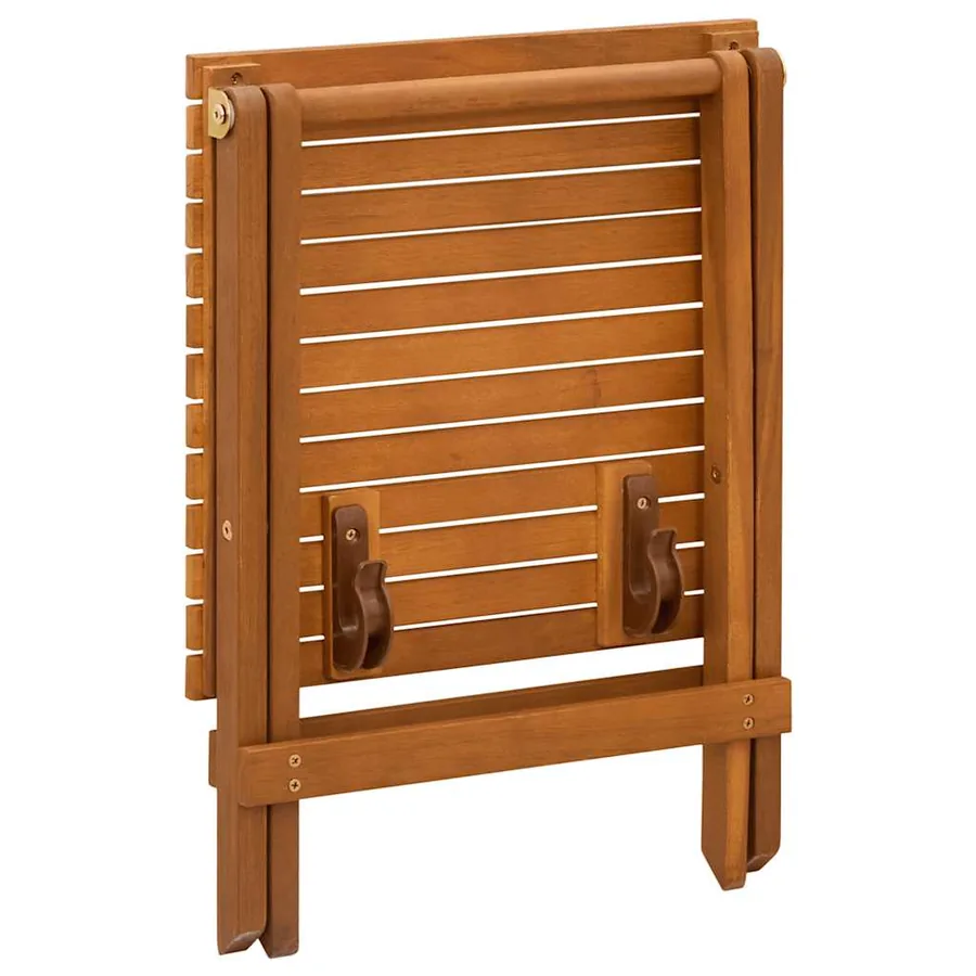 Ensemble de bistro 3 pcs pour enfants Bois d'eucalyptus solide - 6