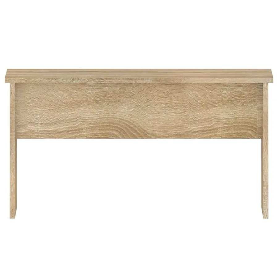 Table basse chêne sonoma 80x50,5x41,5 cm bois d'ingénierie - 4