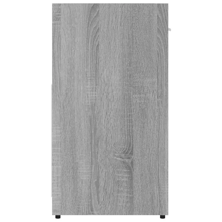 Armoire de bain Sonoma gris 60x33x60 cm Bois d'ingénierie - 7
