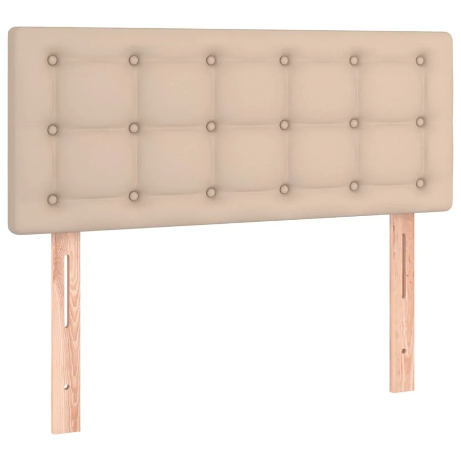 Sommier à lattes de lit avec matelas Cappuccino 80x200 cm - 6