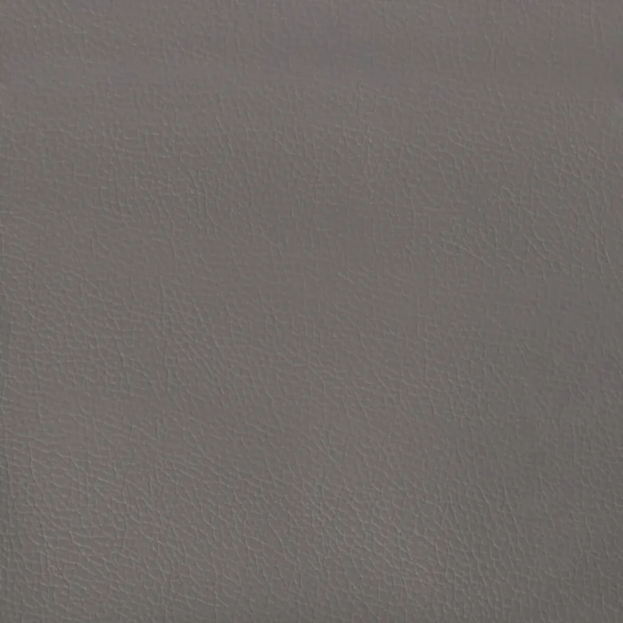 Cadre de lit sans matelas gris 90x200 cm similicuir - 11