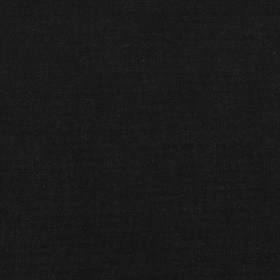 Cadre de lit sans matelas noir 90x200 cm tissu - 11