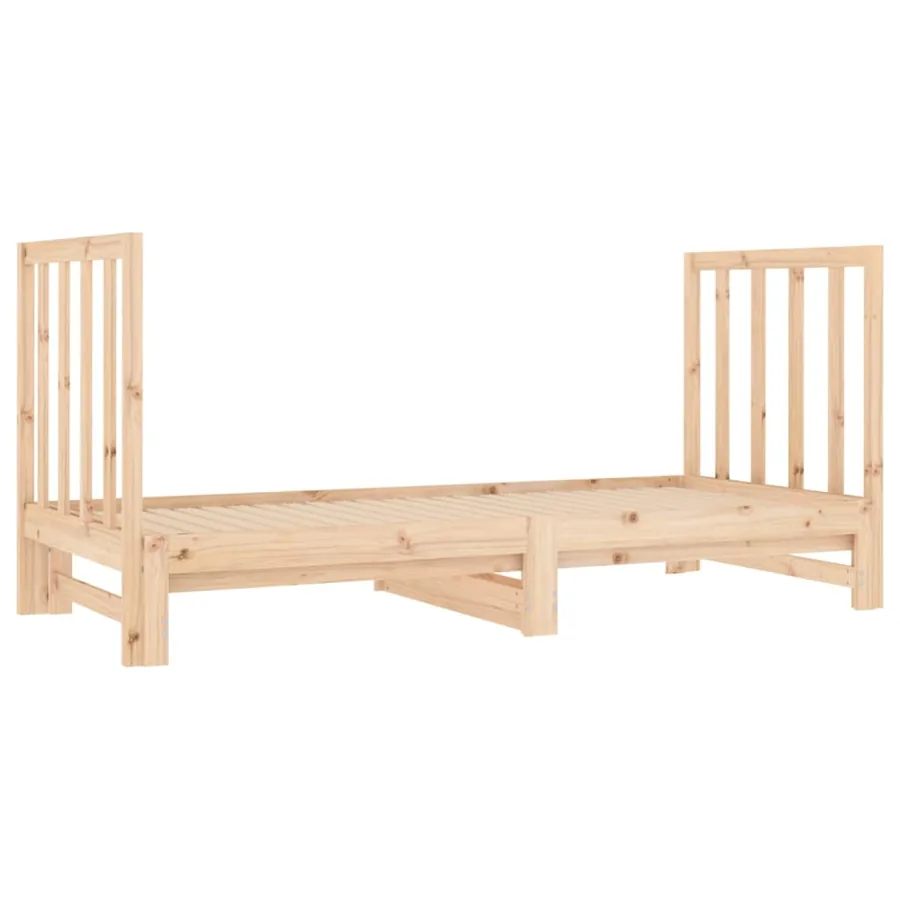 Lit coulissant sans matelas 2x(90x190) cm - 4