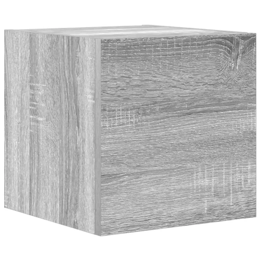 Ensemble de meubles TV 3 pcs Sonoma gris Bois d'ingénierie - 6