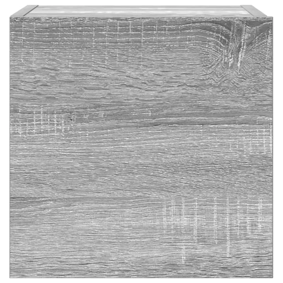Ensemble de meubles TV 3 pcs Sonoma gris Bois d'ingénierie - 9