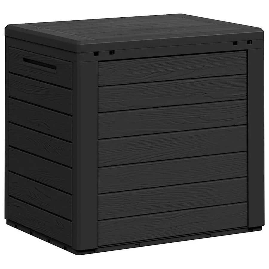 Boîte de stockage jardin Anthracite 58,5x46x55 cm Polypropylène - 8