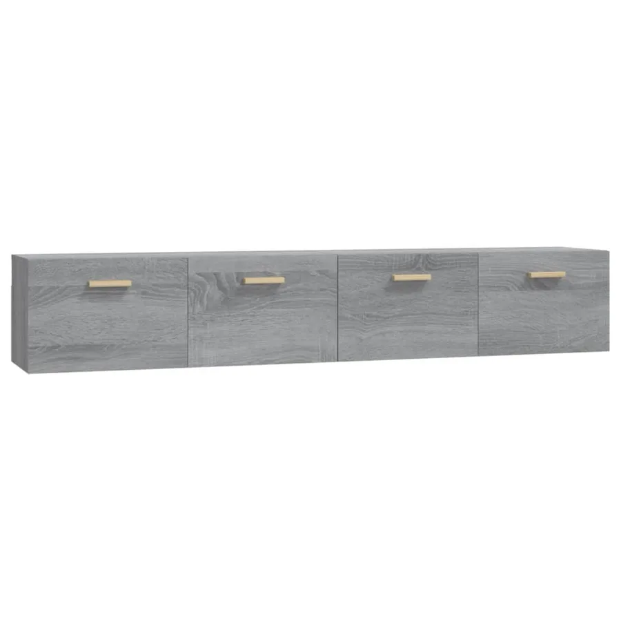 Armoires murales 2 pcs Sonoma gris 100x36,5x35 cm - 2