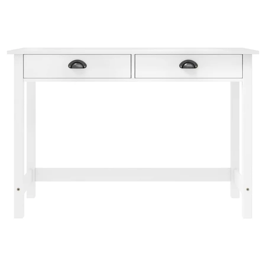 Table console Hill avec 2 tiroirs 110x45x74 cm Bois pin massif - 2