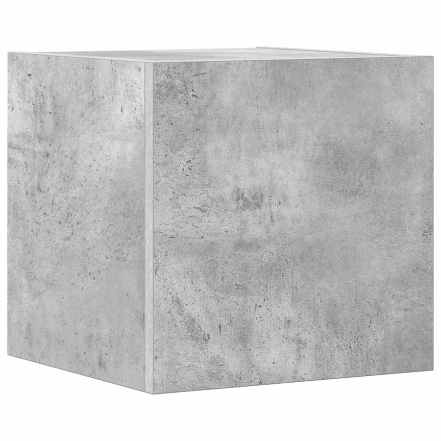 Ensemble de meuble TV 8 pcs Gris béton Bois d'ingénierie - 7