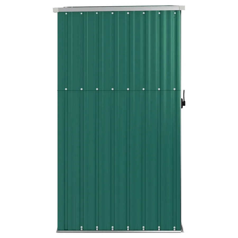 Abri à outils de jardin vert 88x89x161 cm Métal galvanisé - 5