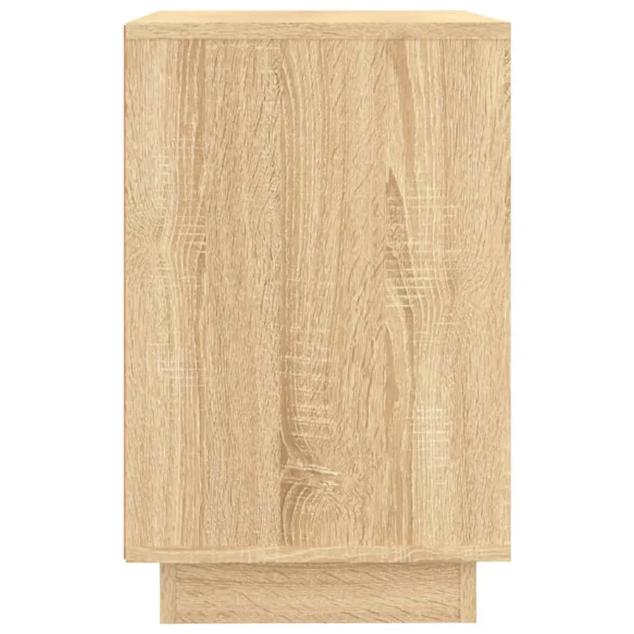 Buffet chêne sonoma 102x35x60 cm bois d'ingénierie - 7