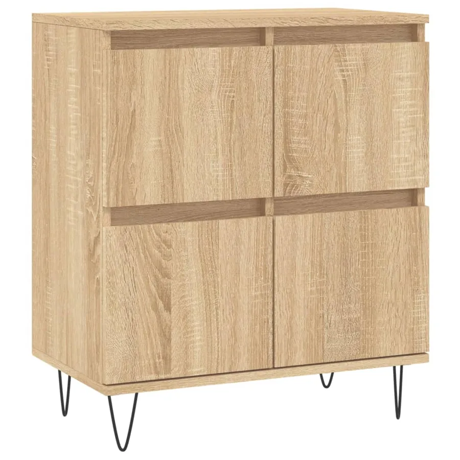 Buffet Chêne sonoma 60x35x70 cm Bois d'ingénierie - 2