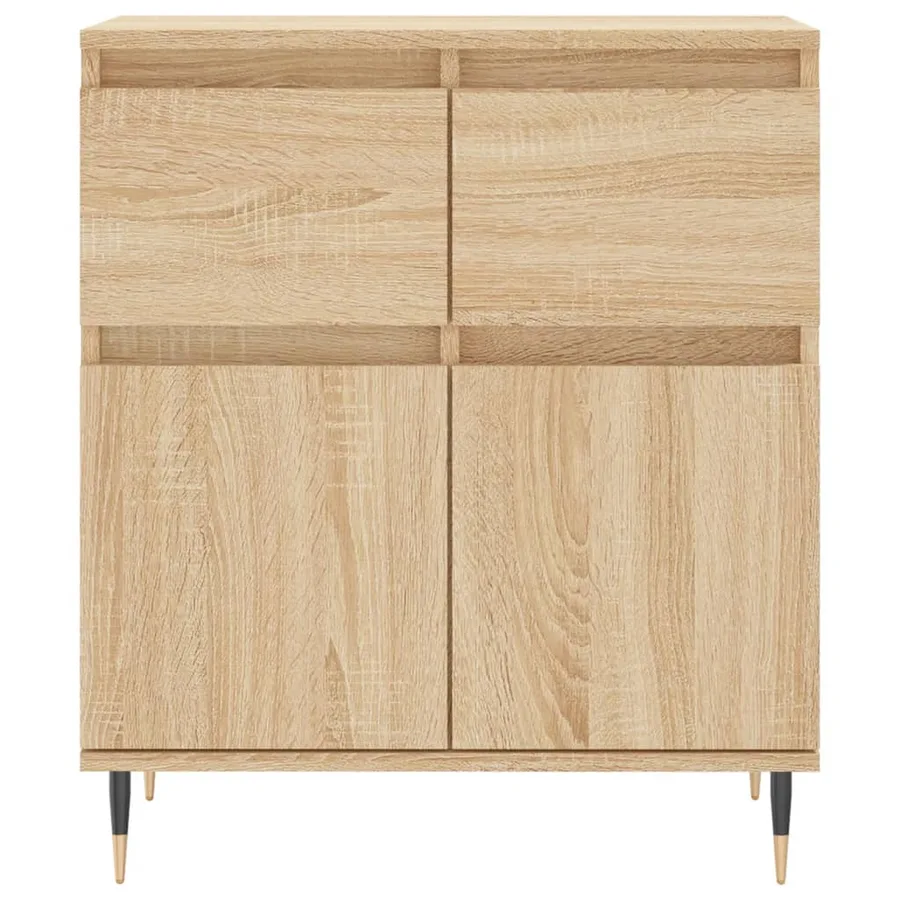 Buffet Chêne sonoma 60x35x70 cm Bois d'ingénierie - 5